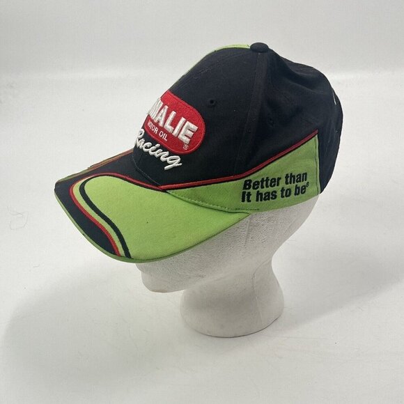 Amalie Motor Oil Racing Baseball Hat Flames Adjustable - Picture 2 of 6